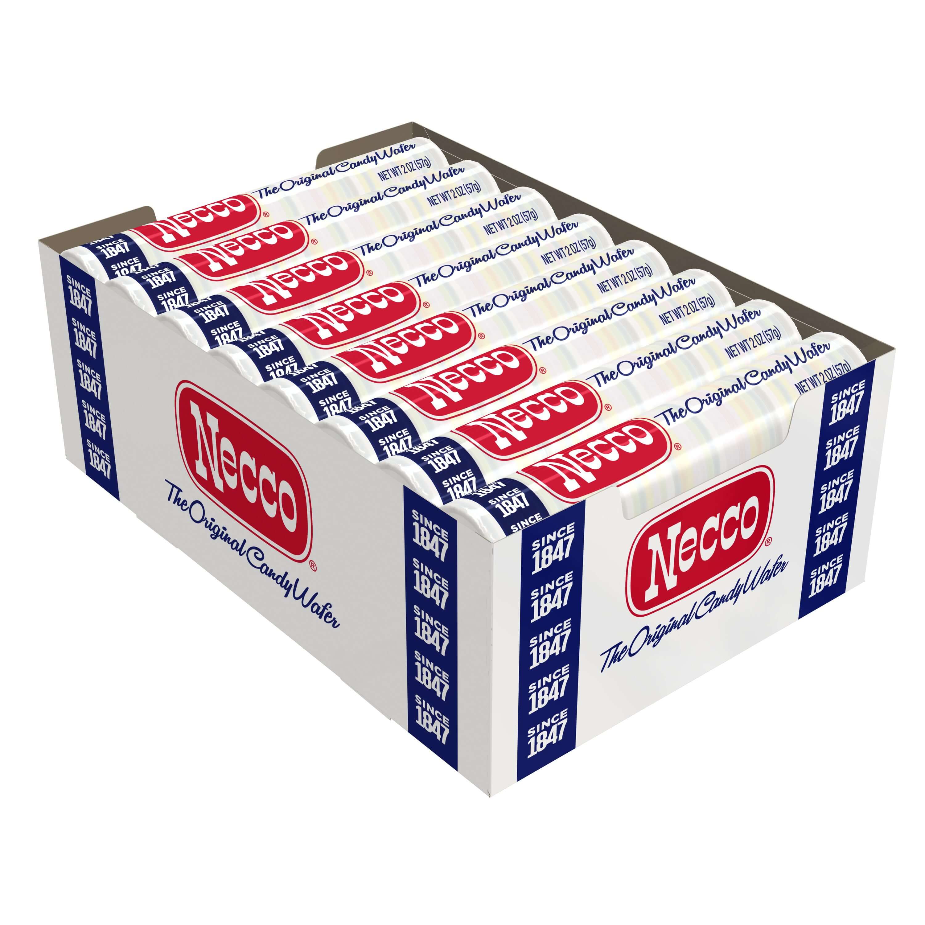 Necco Original Wafers Mix 24 Count Rolls Spangler Candy