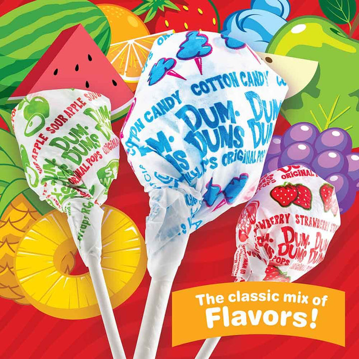 Carousel Image: Lifestyle image of three Dum Dums