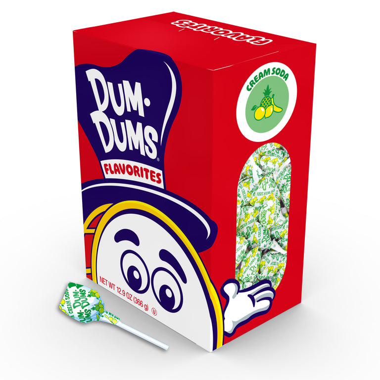 Dum Dums Cream Soda - 50 Count
