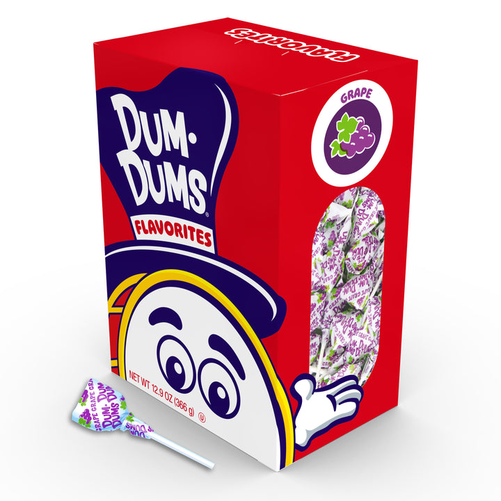Dum Dums Grape - 50 Count
