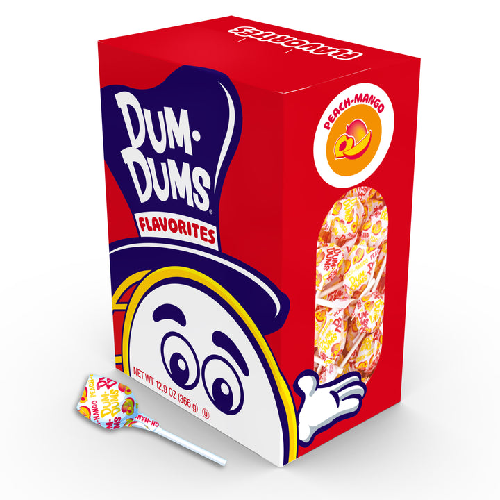 Dum Dums Peach-Mango - 50 Count