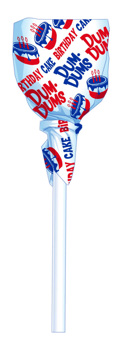 Dum Dums Red, White & Blue Mix – 250 Count Bag