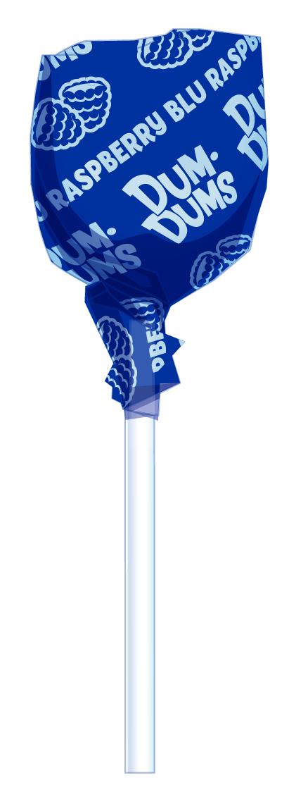 Dum Dums Red, White & Blue Mix – 250 Count Bag
