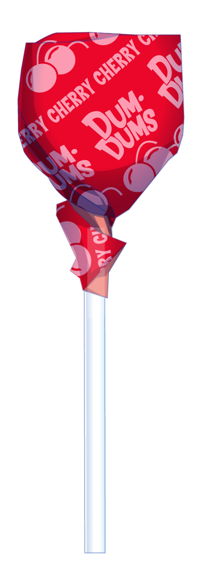 Dum Dums Red, White & Blue Mix – 250 Count Bag