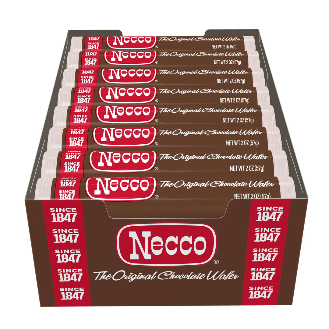 Carousel Image: Necco Chocolate box angle top