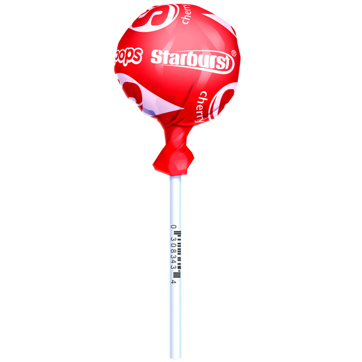 Carousel image: Starburst Pops individual cherry flavor