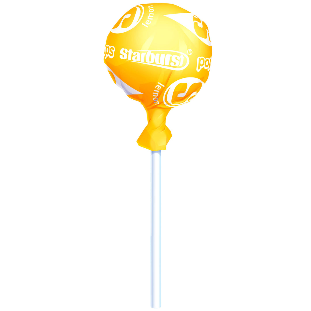 Carousel image: Starburst Pops individual lemon flavor