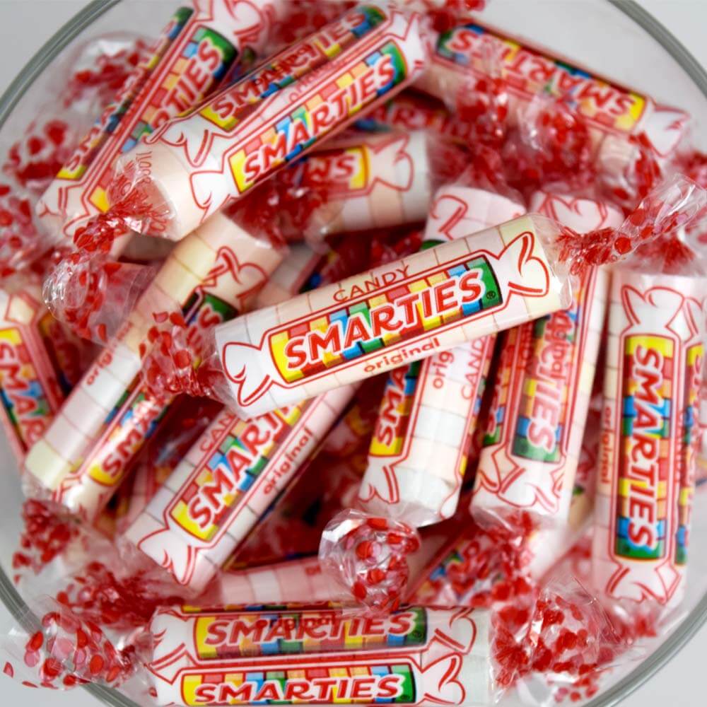 Carousel Image: Smarties individual candies