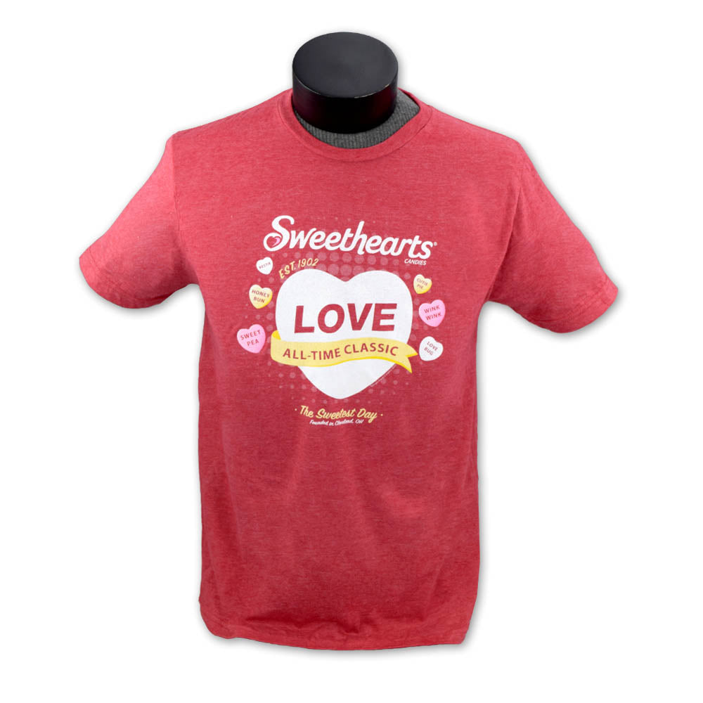 Carousel image: Sweethearts Shirt on a display form